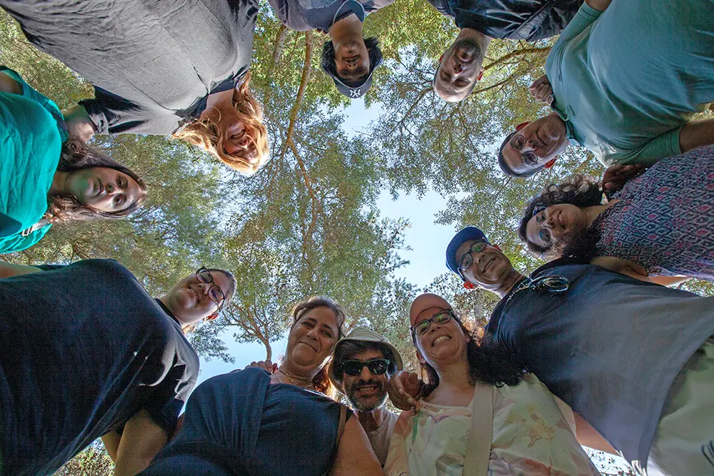 Photo of a group of people - illustration for the East section